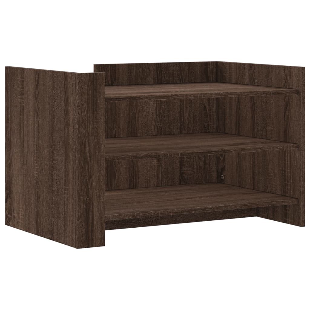 Salongbord Sofabord Brun Eik 80x50x50 cm