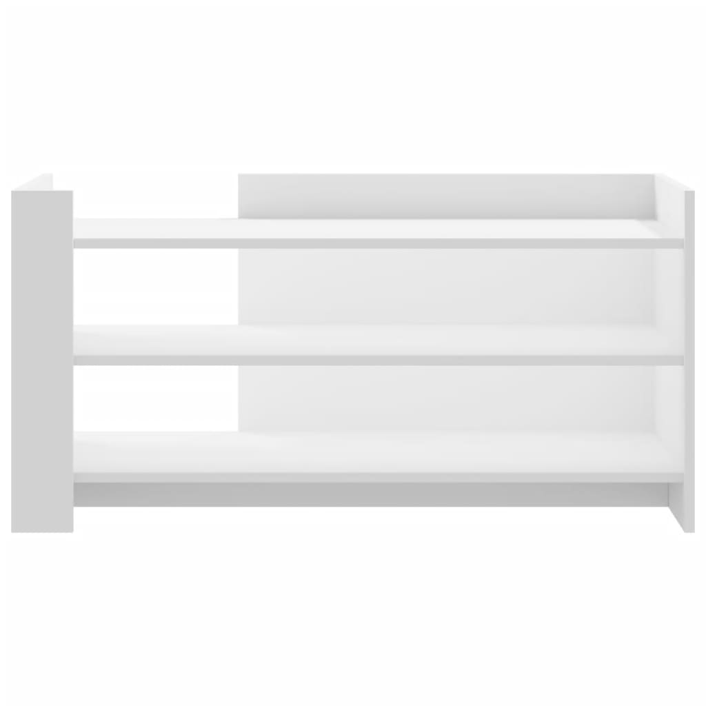 Salongbord Sofabord Hvit 100x50x50 cm