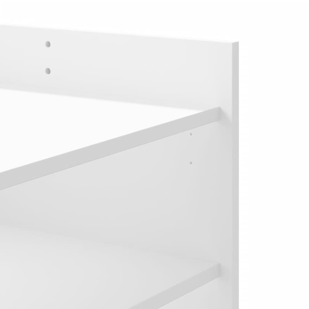 Salongbord Sofabord Hvit 100x50x50 cm