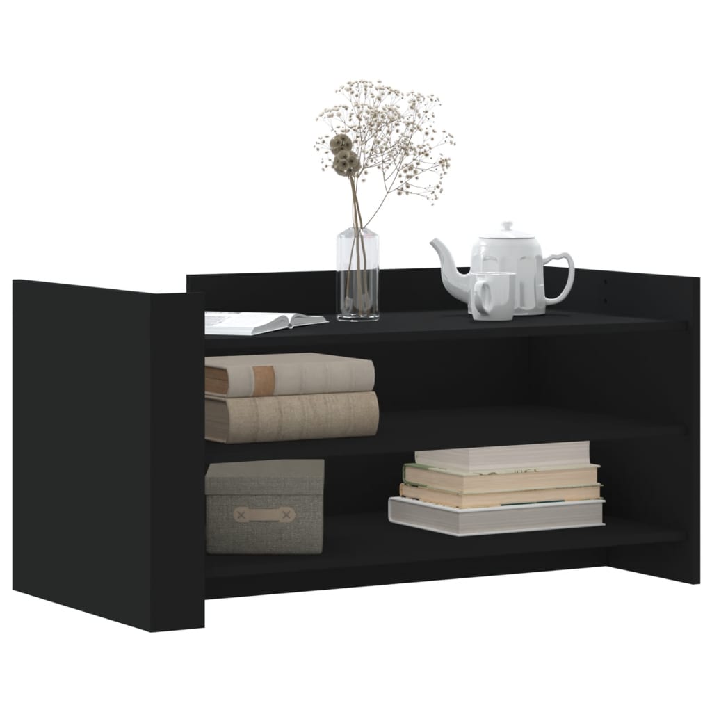 Salongbord Sofabord Svart 100x50x50 cm