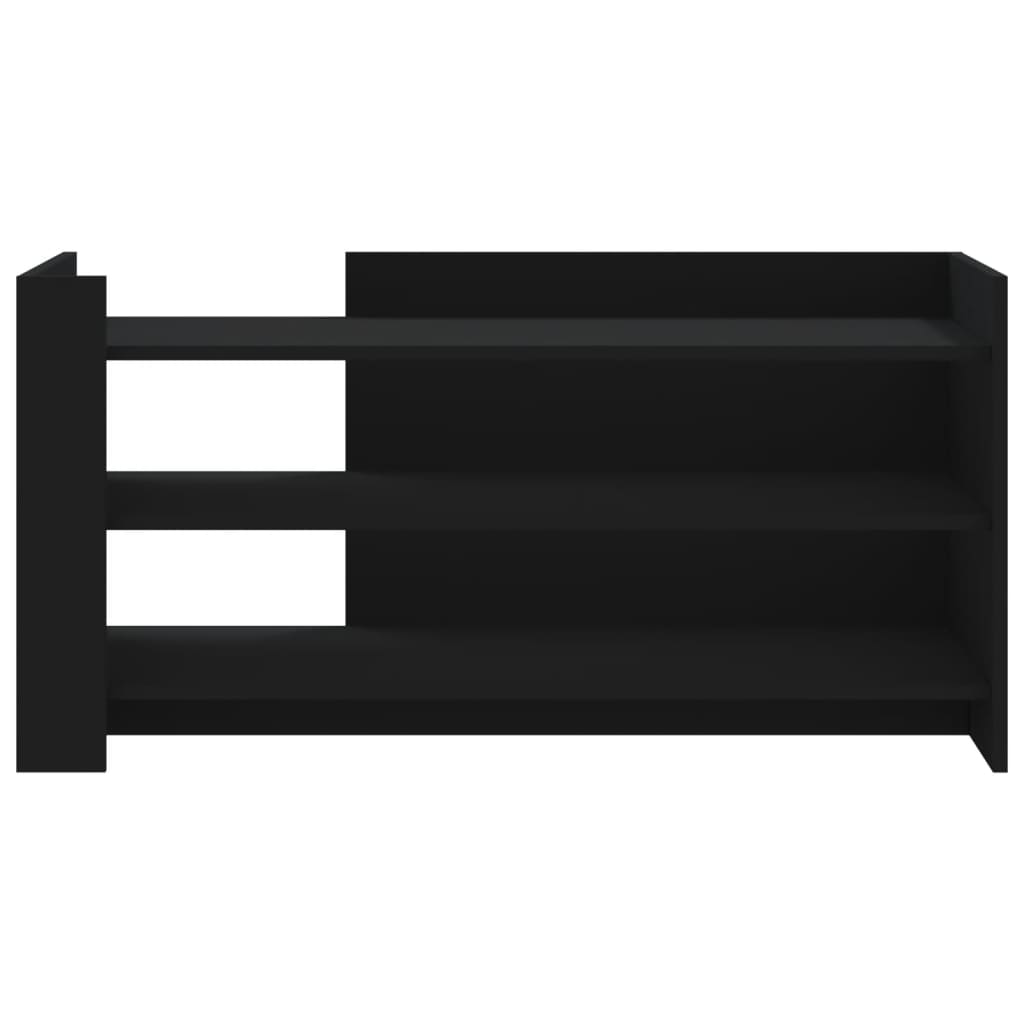Salongbord Sofabord Svart 100x50x50 cm