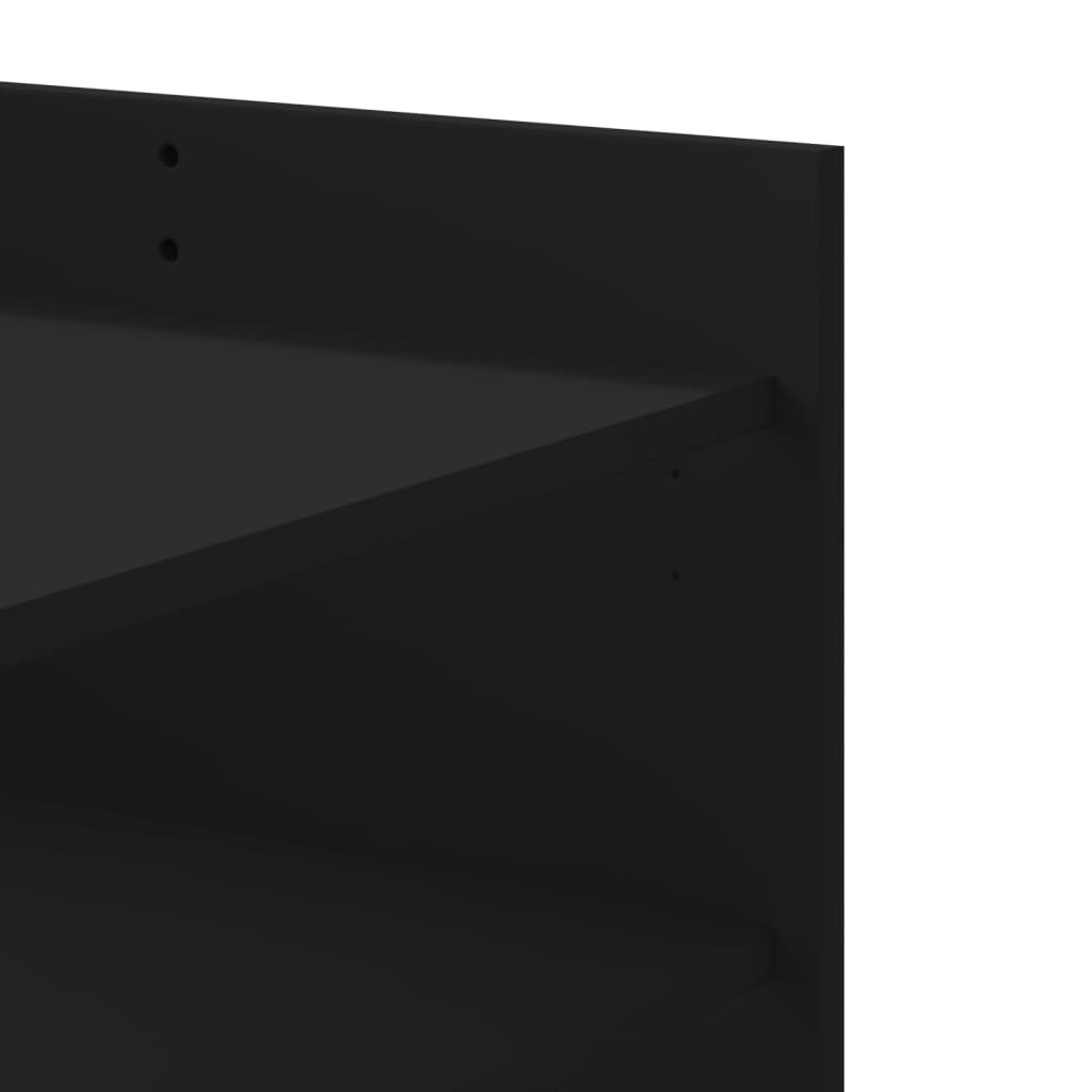 Salongbord Sofabord Svart 100x50x50 cm