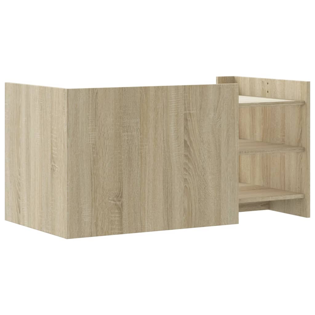 Salongbord Sofabord Sonoma Eik 100x50x50 cm