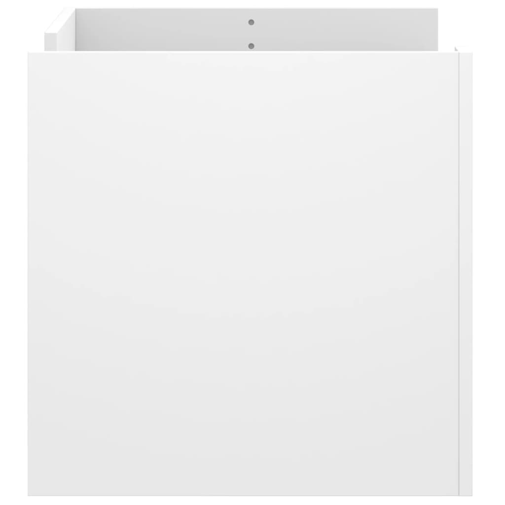 Salongbord Sofabord Hvit 80x50x50 cm