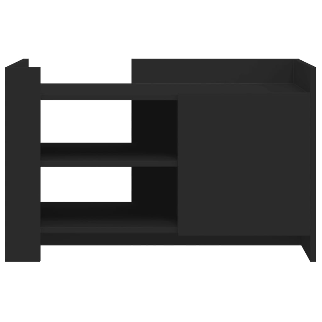 Salongbord Sofabord Svart 80x50x50 cm