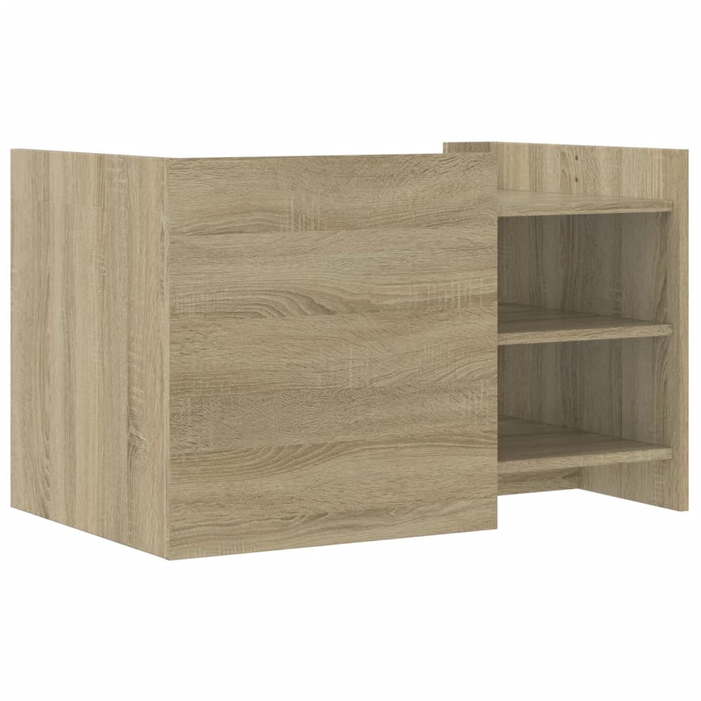Salongbord Sofabord Sonoma Eik 80x50x50 cm