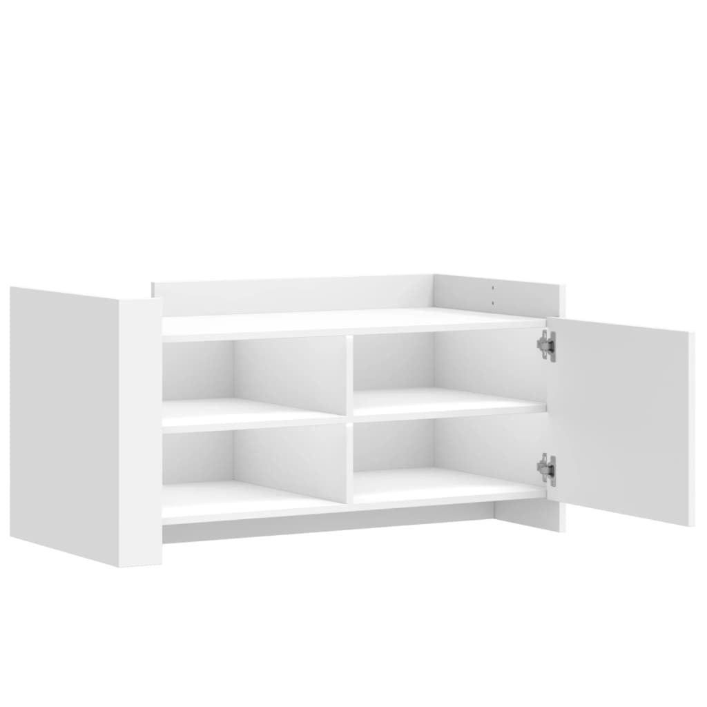 Salongbord Sofabord Hvit 100x50x50 cm
