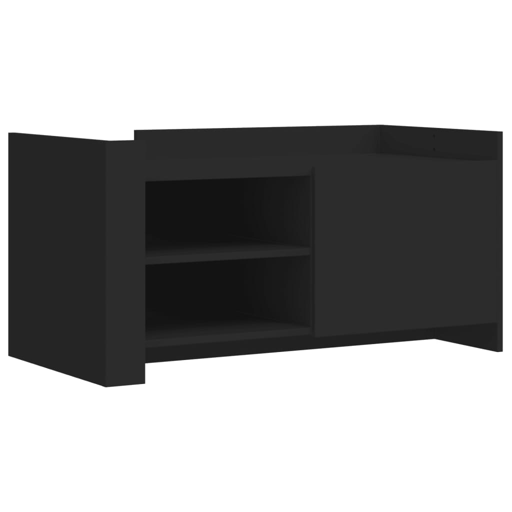 Salongbord Sofabord Svart 100x50x50 cm