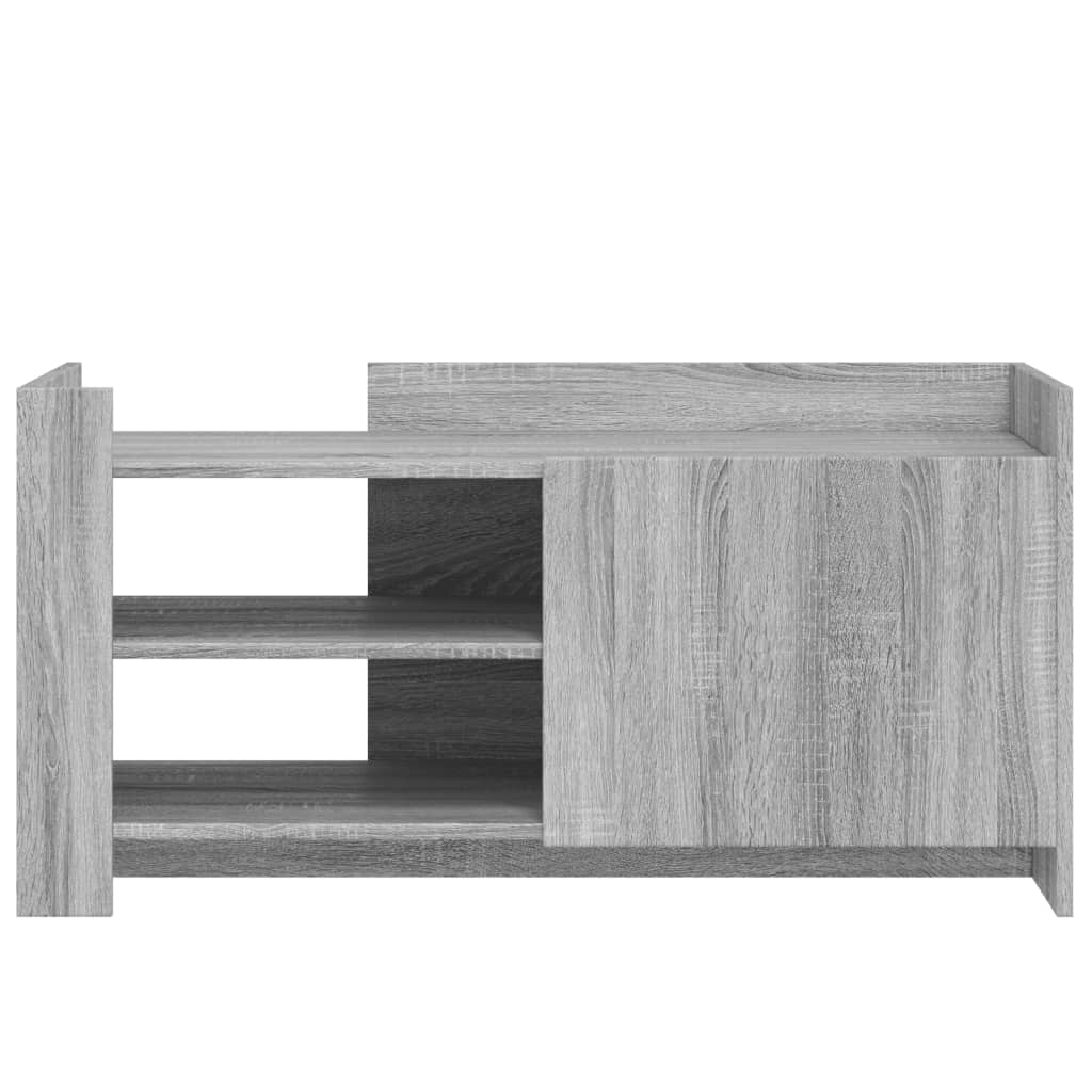 Salongbord Sofabord Sonoma Grå 100x50x50 cm
