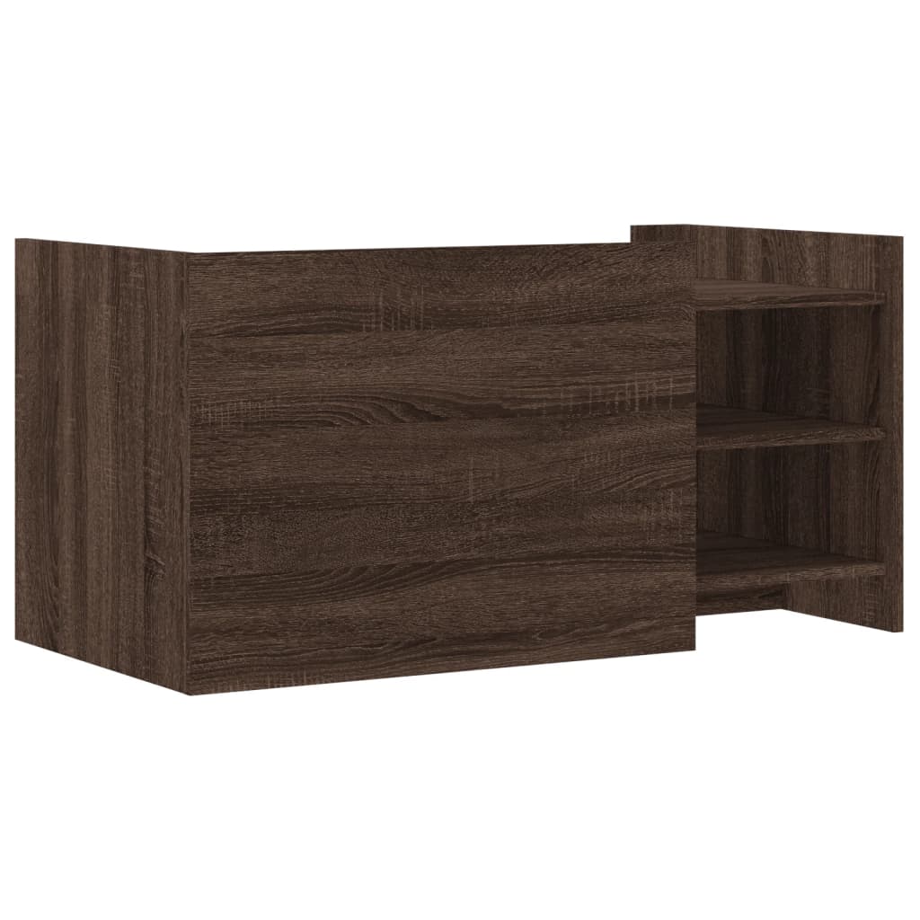 Salongbord Sofabord Brun Eik 100x50x50 cm