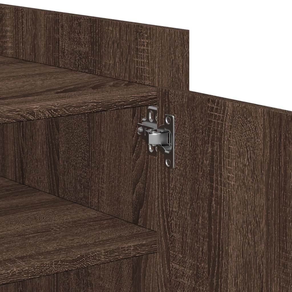 Salongbord Sofabord Brun Eik 100x50x50 cm
