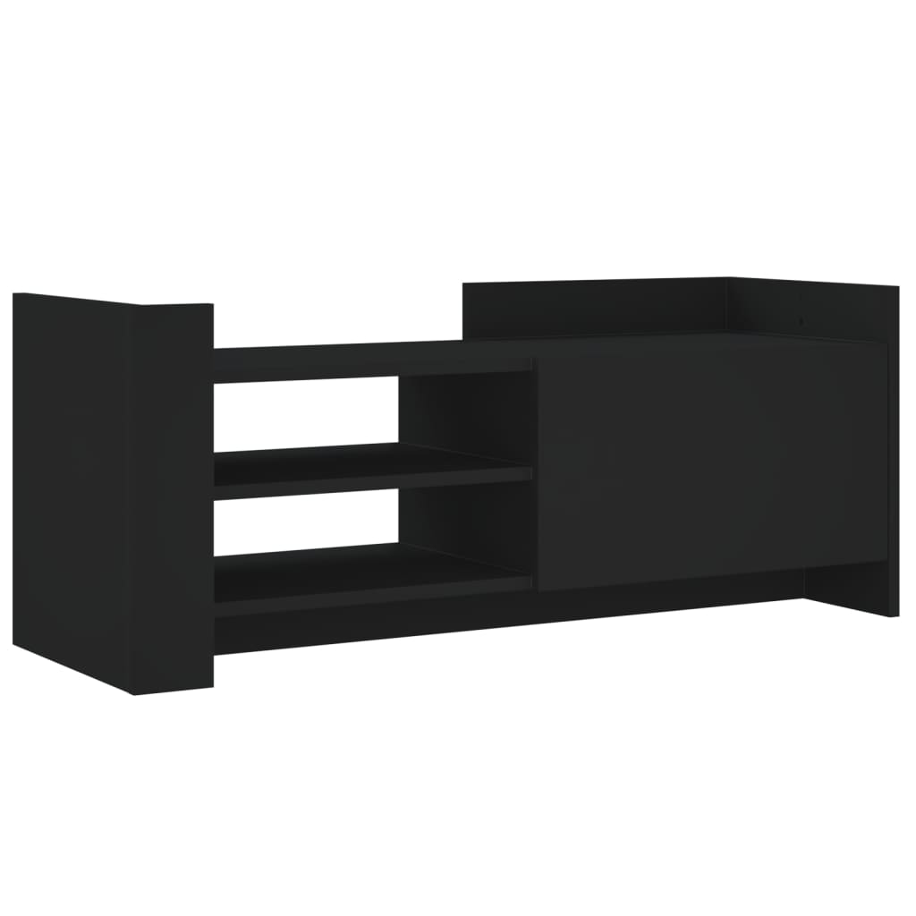 TV-Møbel Svart TV-benk 100x35x40 cm