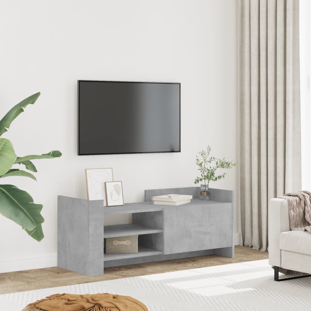 TV-Møbel Betonggrå TV-benk 100x35x40 cm