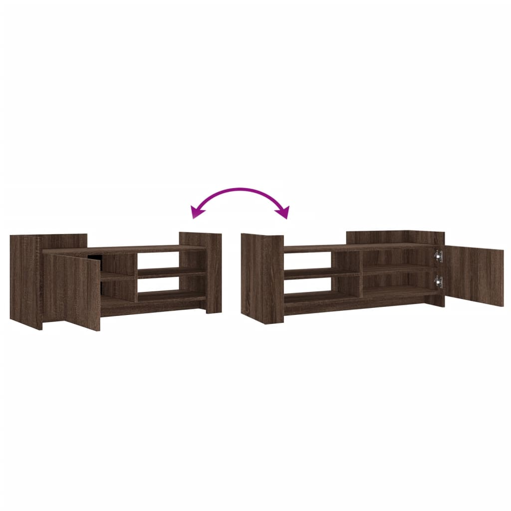 TV-Møbel Brun TV-benk 100x35x40 cm