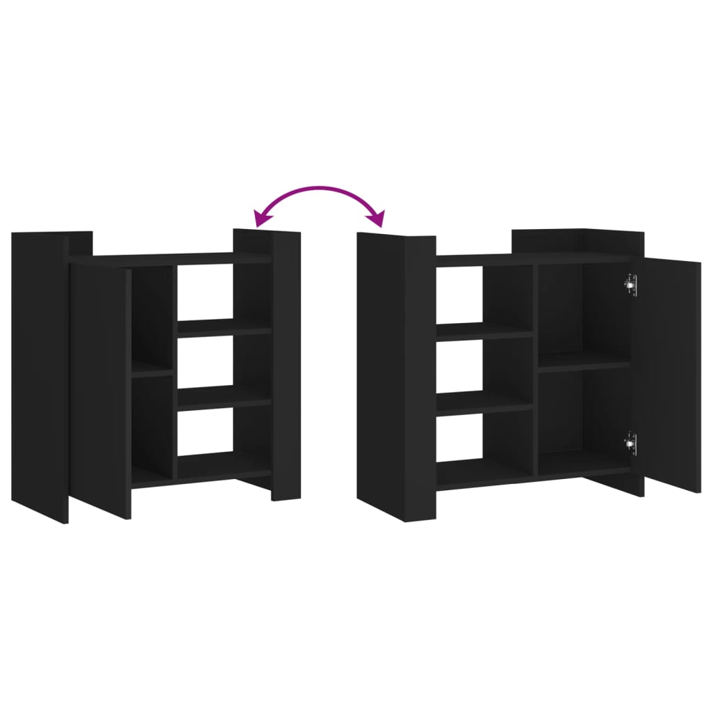 Skjenk Svart 73,5x35x75 cm