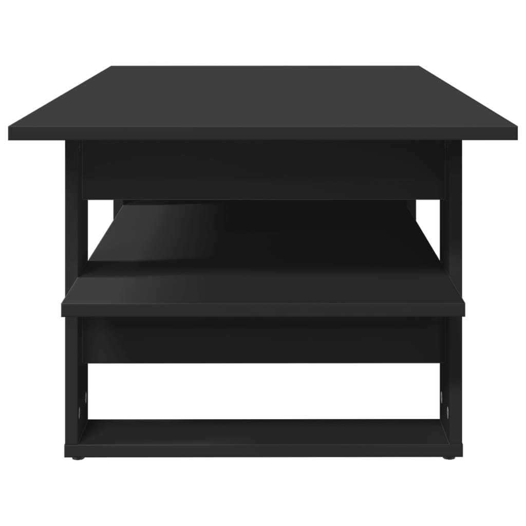 Salongbord Sofabord Svart 102x55x42 cm