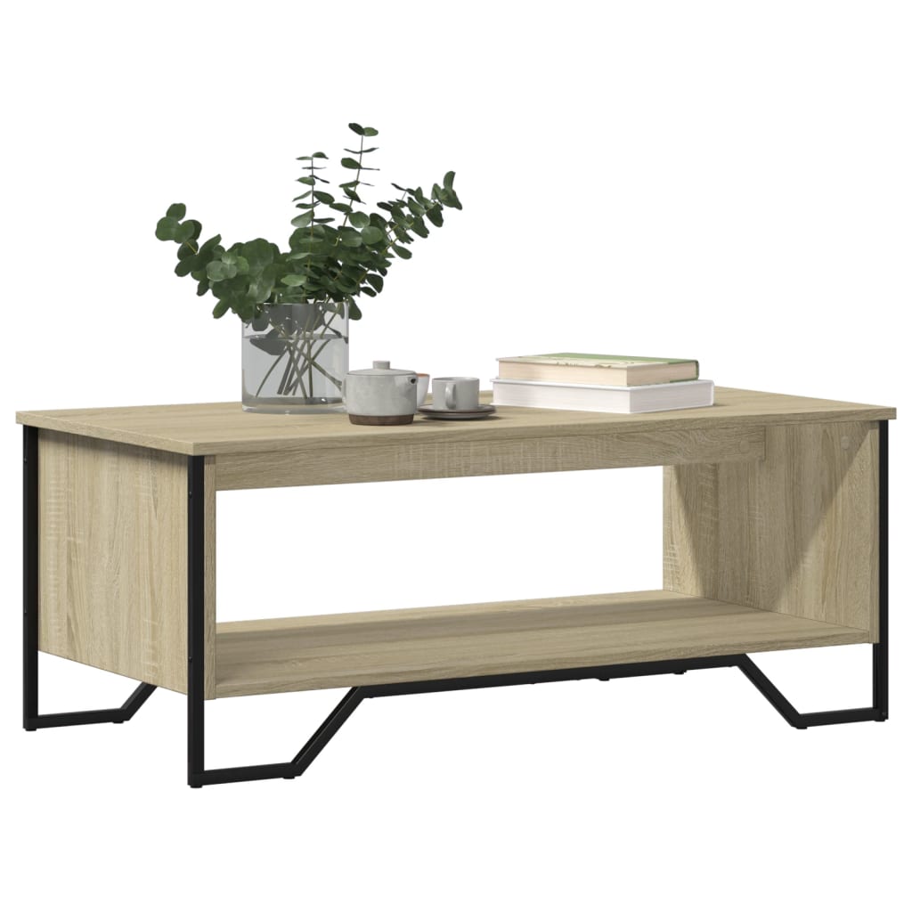 Salongbord Sofabord Sonoma Eik 100x51x40 cm