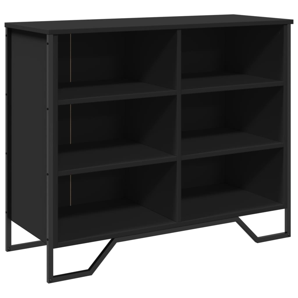 Skjenk Svart 91x35,5x74,5 cm