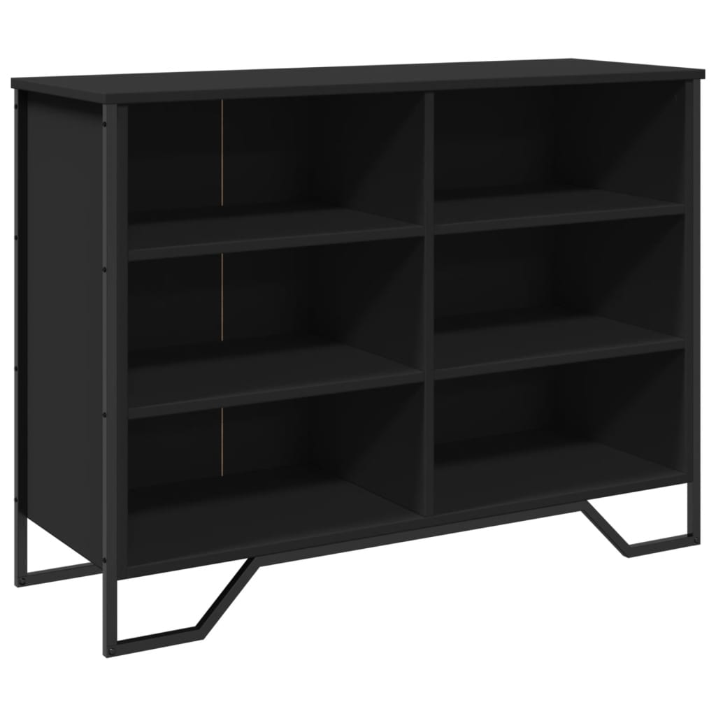 Skjenk Svart 101x35,5x74,5 cm