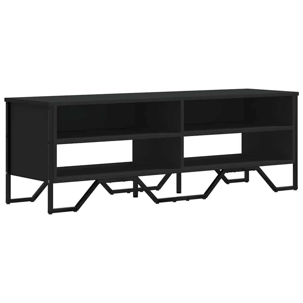 TV-Møbel Svart TV-benk 122x34x41 cm