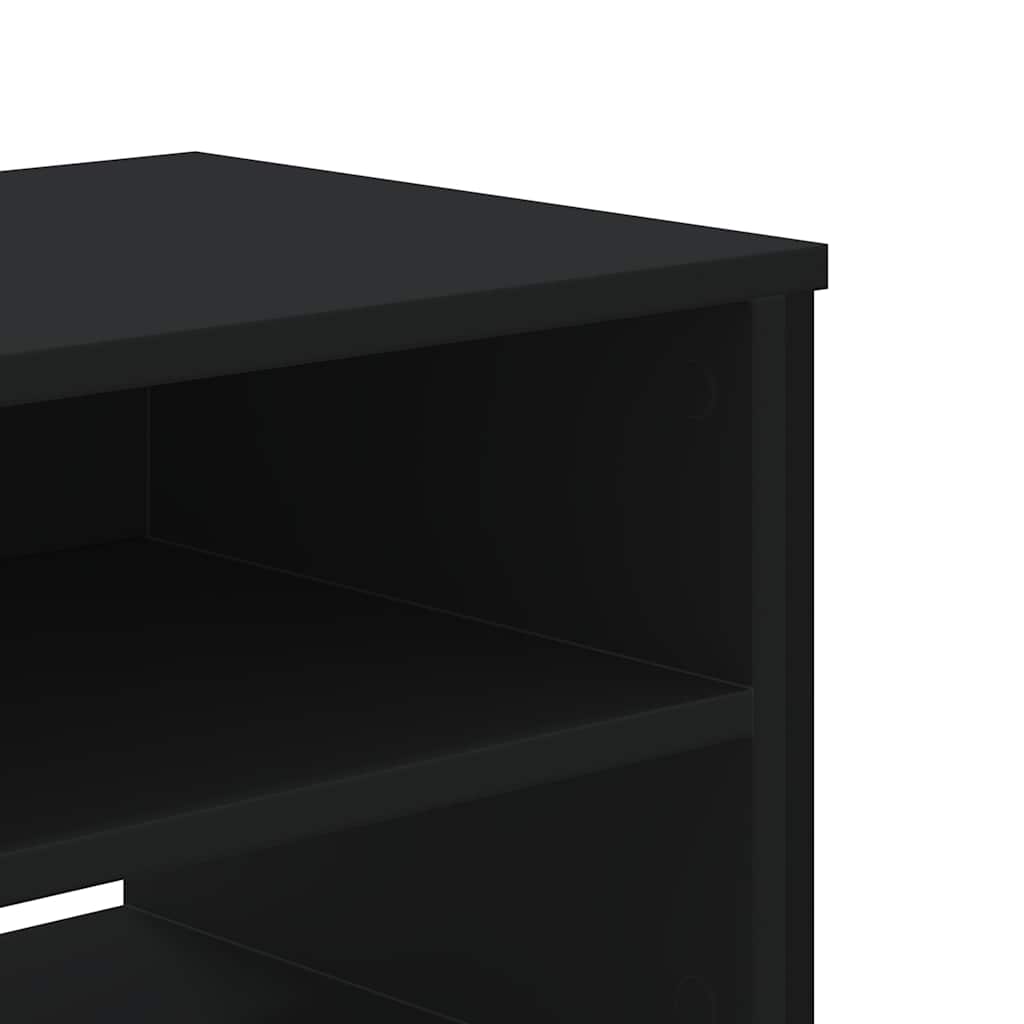 TV-Møbel Svart TV-benk 122x34x41 cm