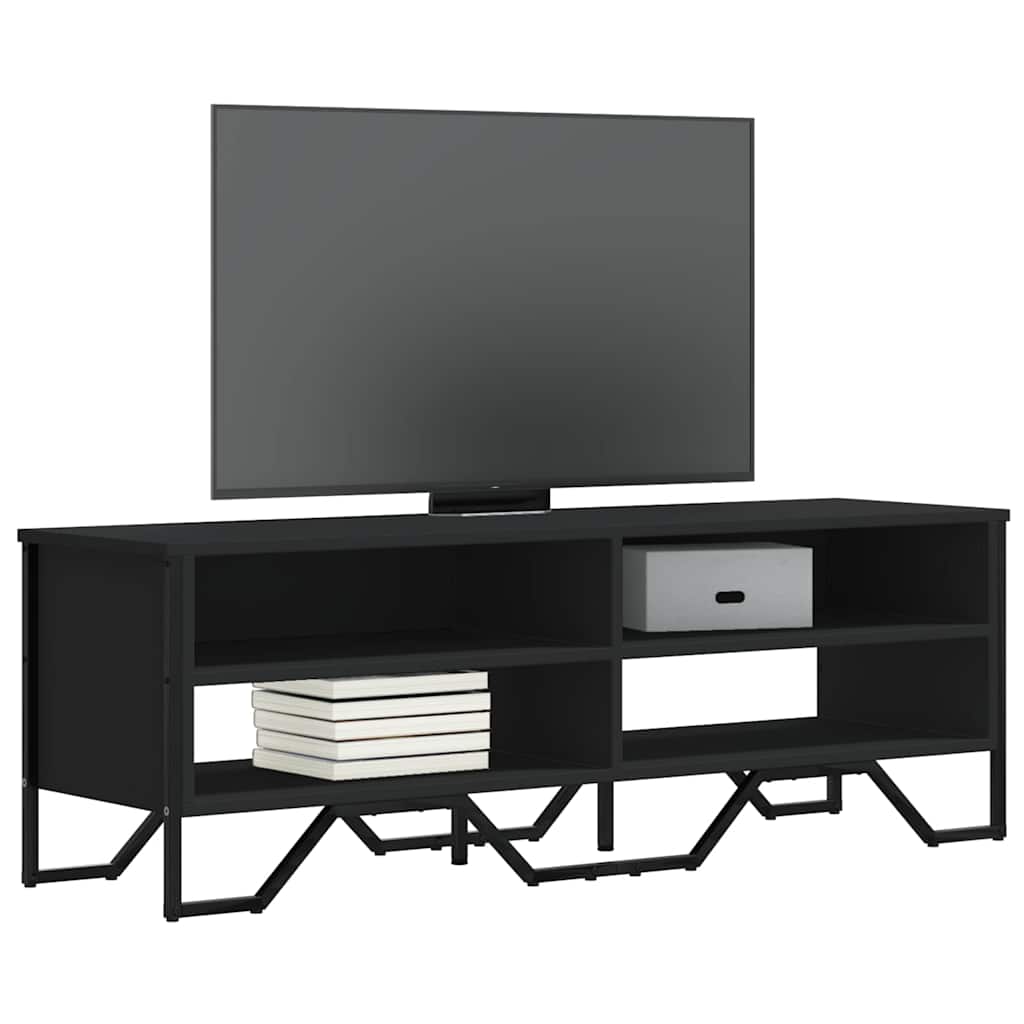 TV-Møbel Svart TV-benk 122x34x41 cm