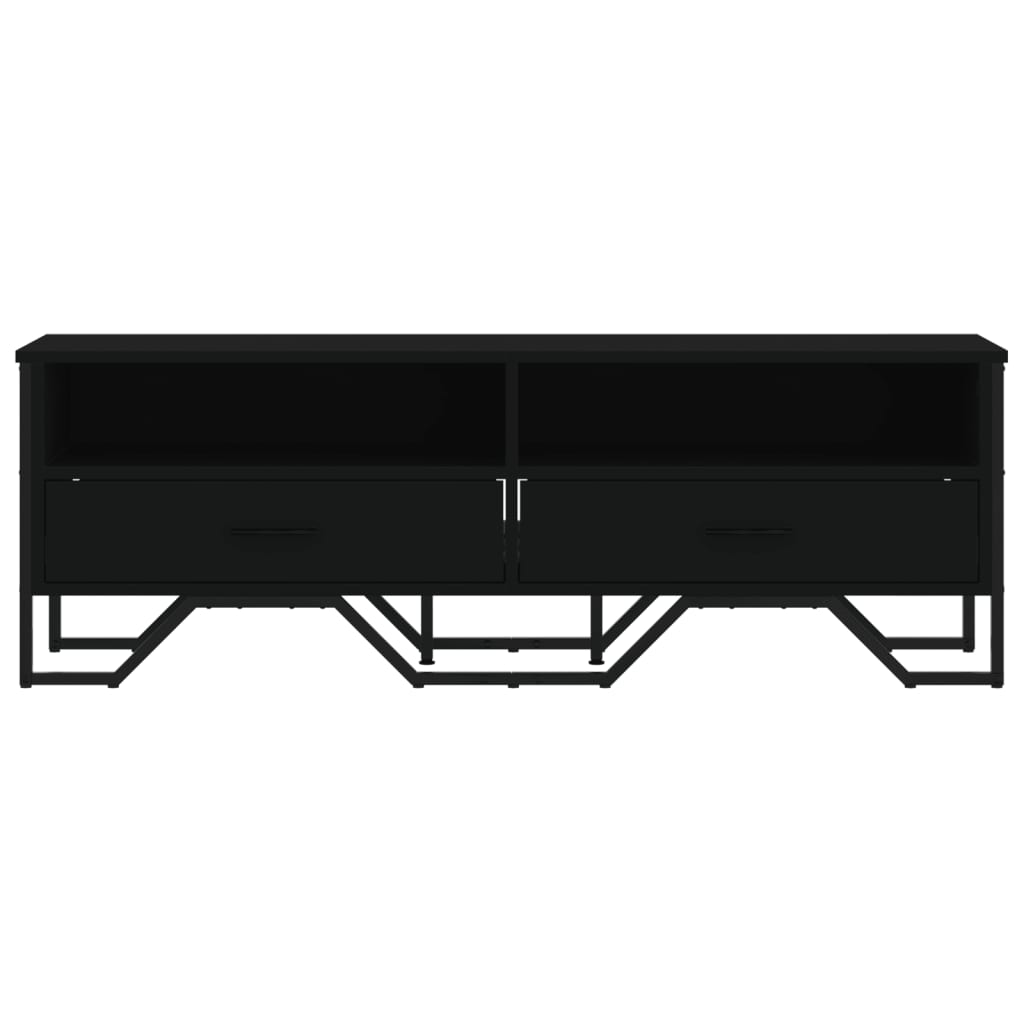 TV-Møbel Svart TV-benk 122x34x41 cm