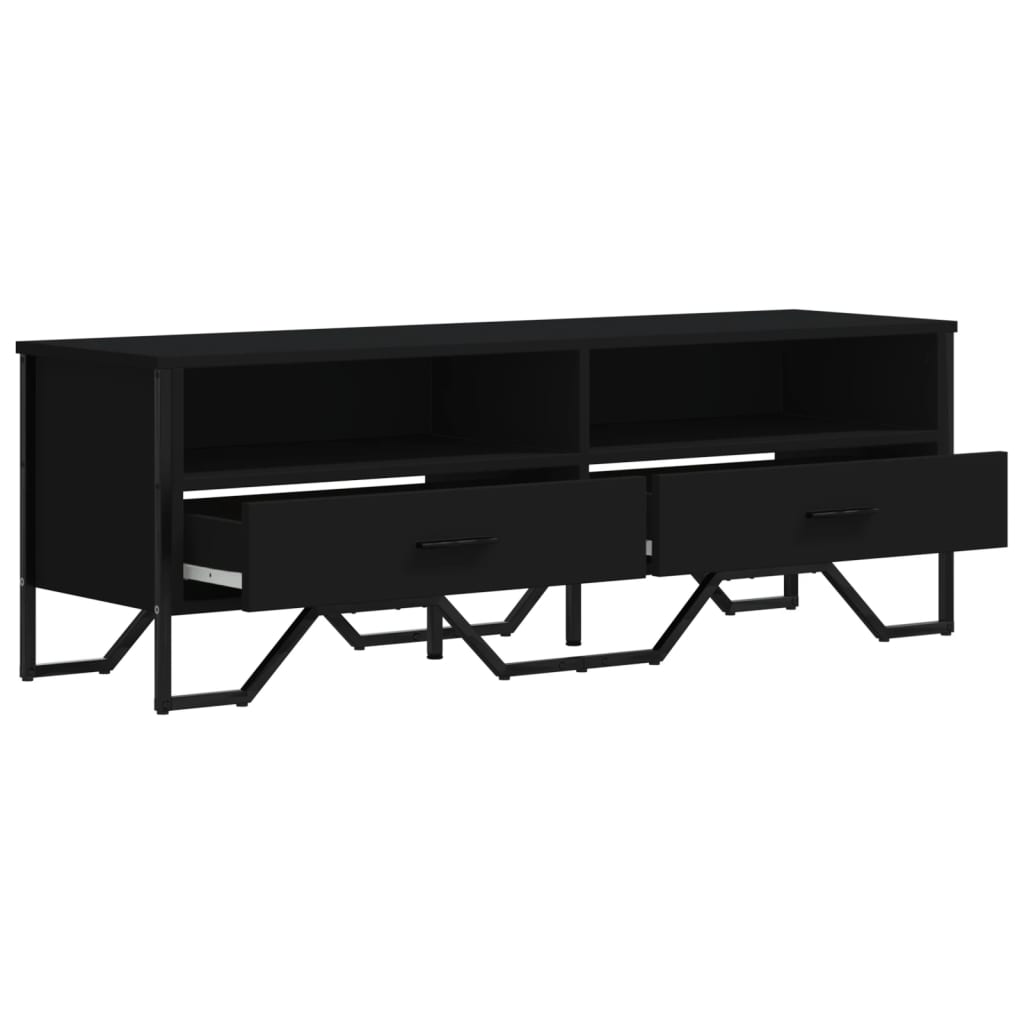TV-Møbel Svart TV-benk 122x34x41 cm