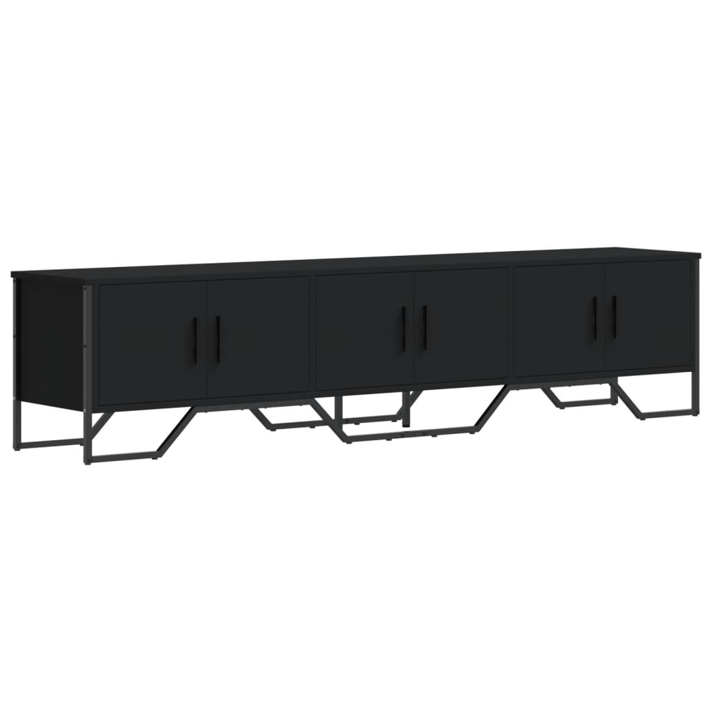 TV-Møbel Svart TV-benk 180x34x41 cm