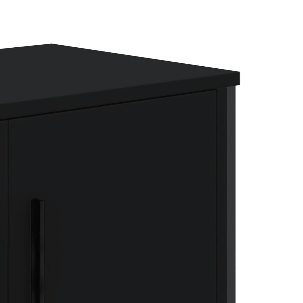 TV-Møbel Svart TV-benk 180x34x41 cm