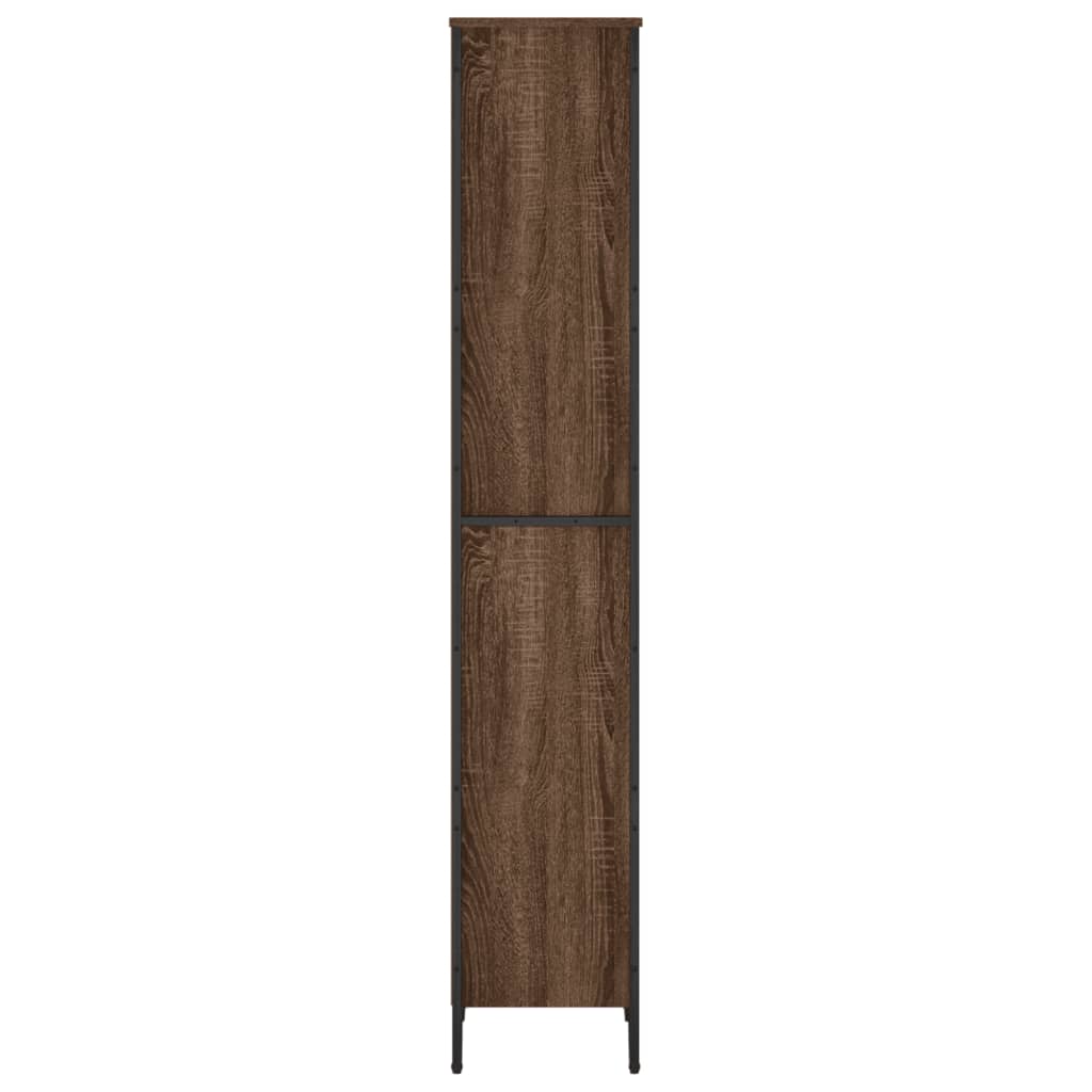 Bokhylle Brun Eik 50x31x169 cm