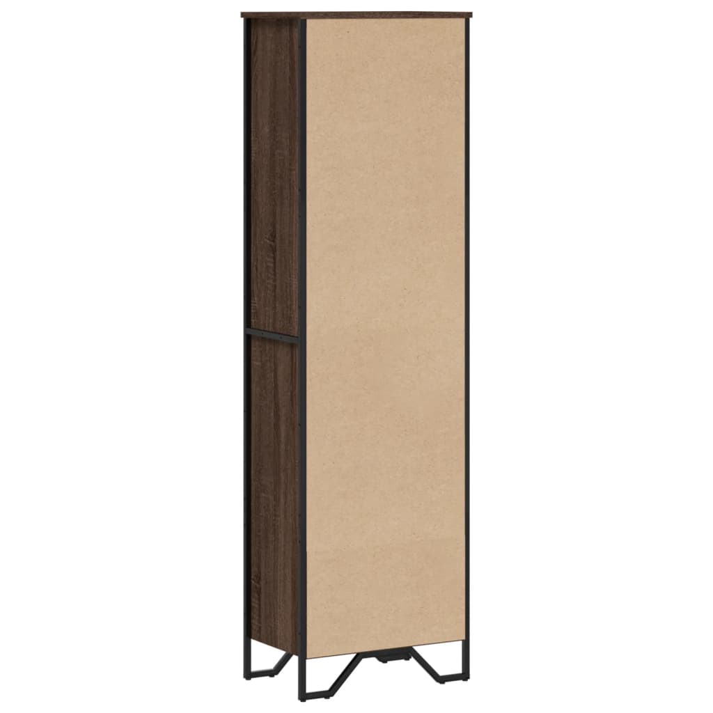 Bokhylle Brun Eik 50x31x169 cm
