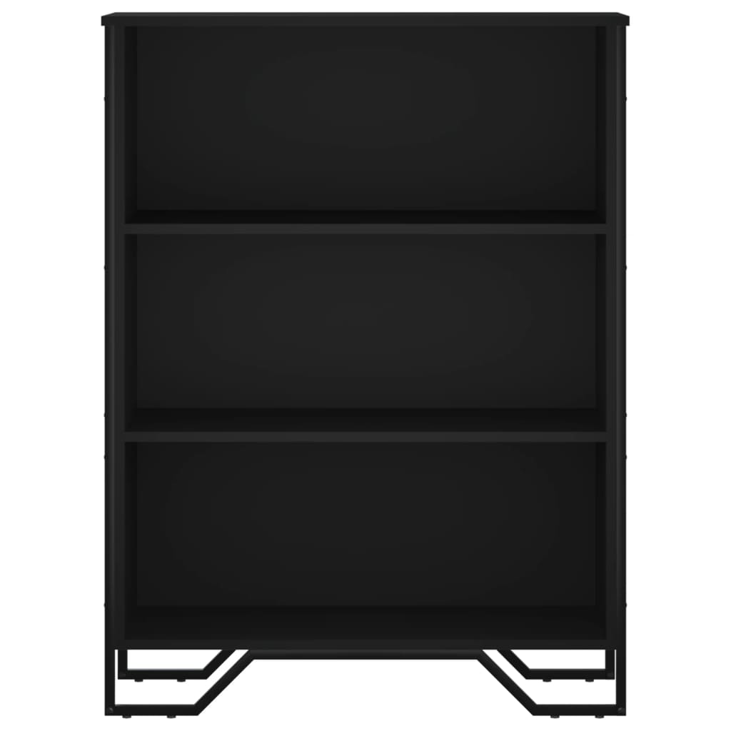 Bokhylle Svart 80x31x106 cm