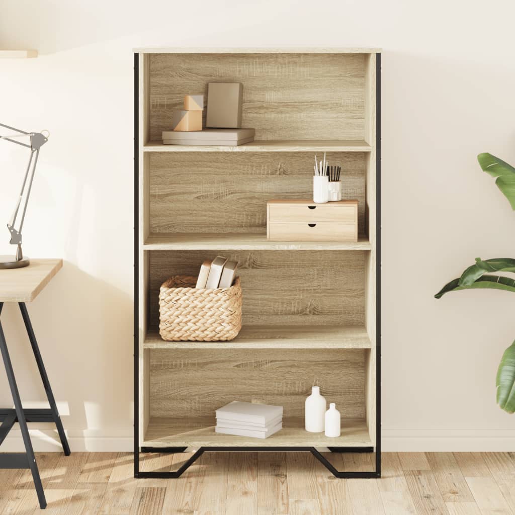 Bokhylle Sonoma Eik 80x31x137,5 cm