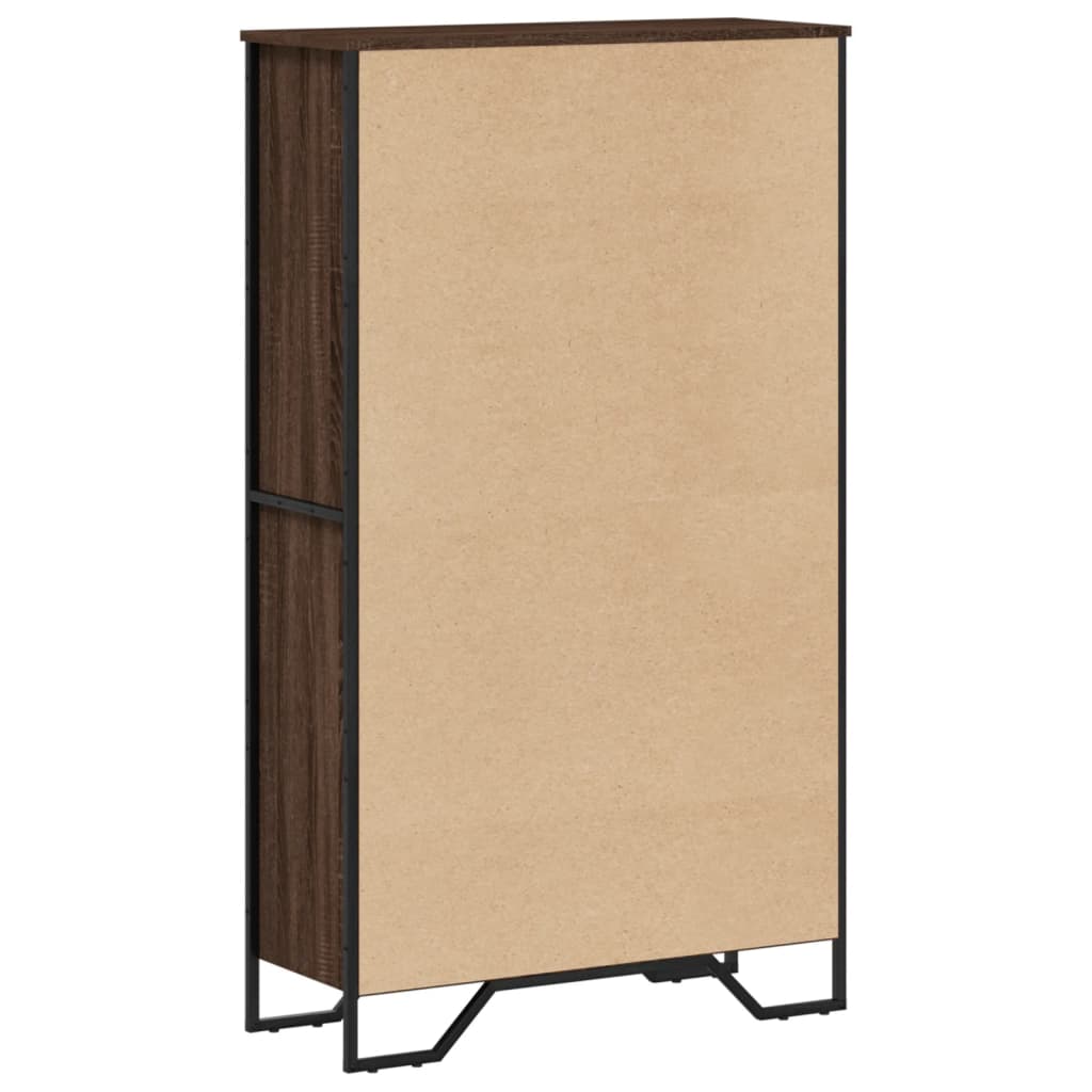 Bokhylle Brun Eik 80x31x137,5 cm