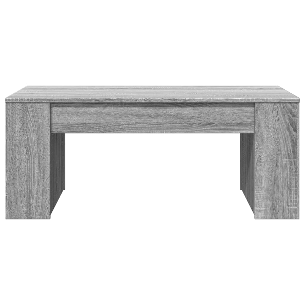 Salongbord Sofabord Sonoma Grå 102x55x42 cm