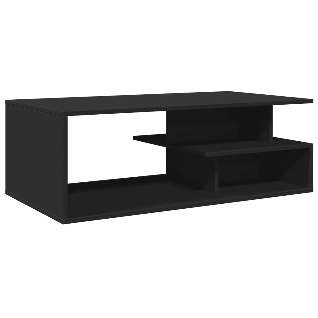 Salongbord Sofabord Svart 102x55x35 cm