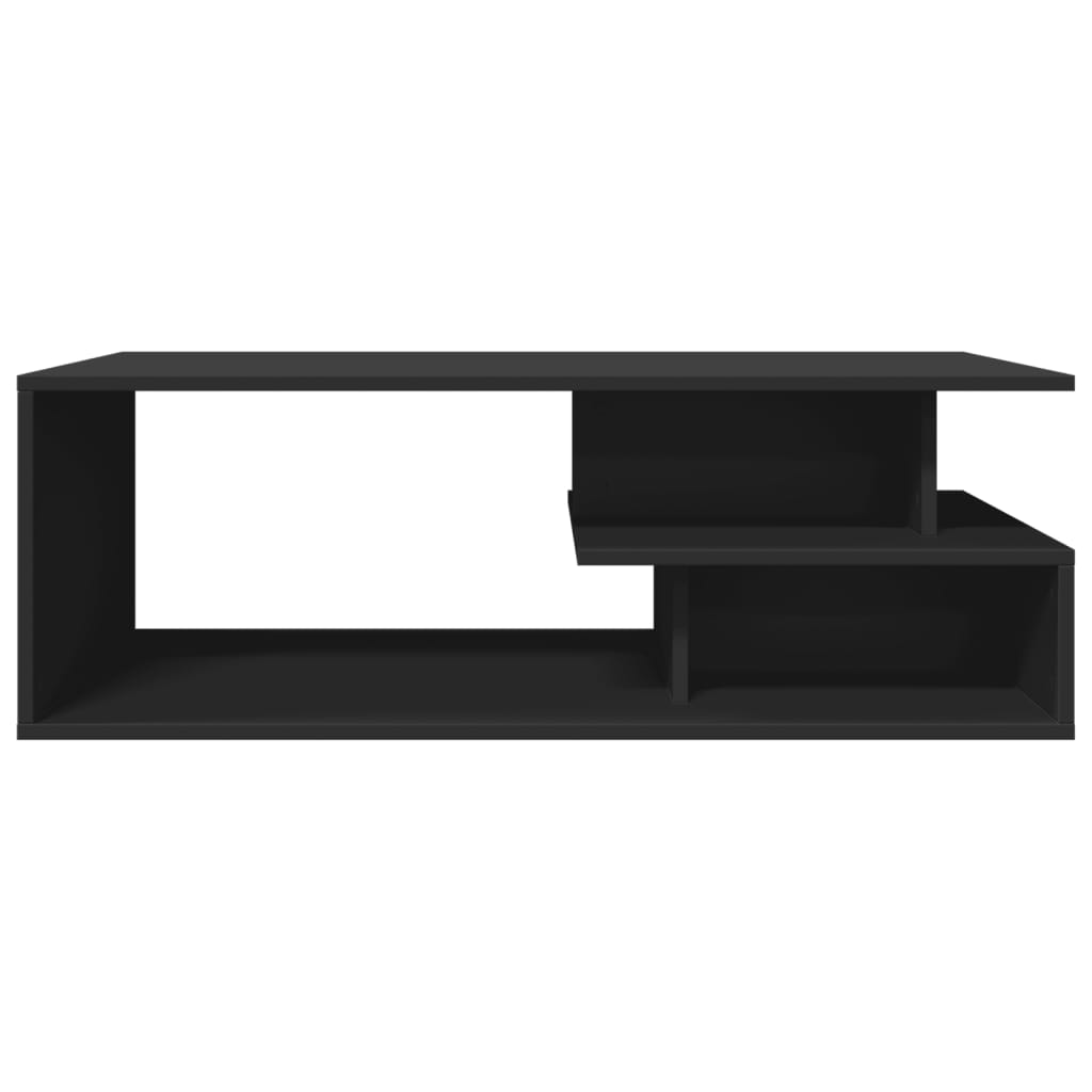 Salongbord Sofabord Svart 102x55x35 cm