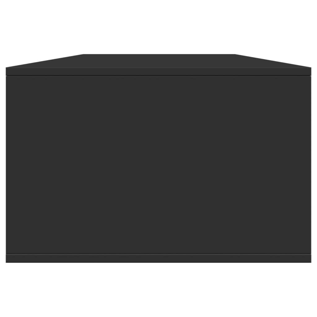 Salongbord Sofabord Svart 102x55x35 cm
