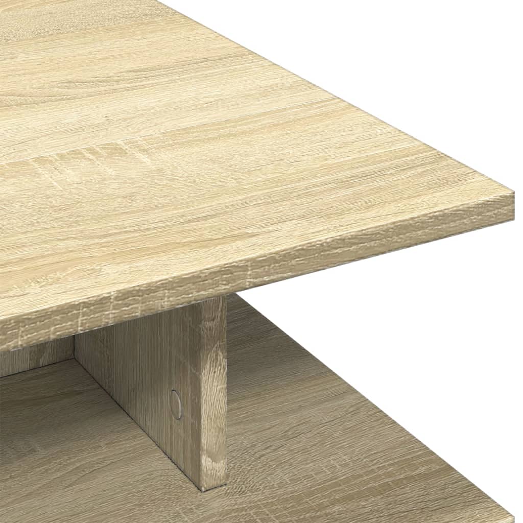 Salongbord Sofabord Sonoma Eik 102x55x35 cm