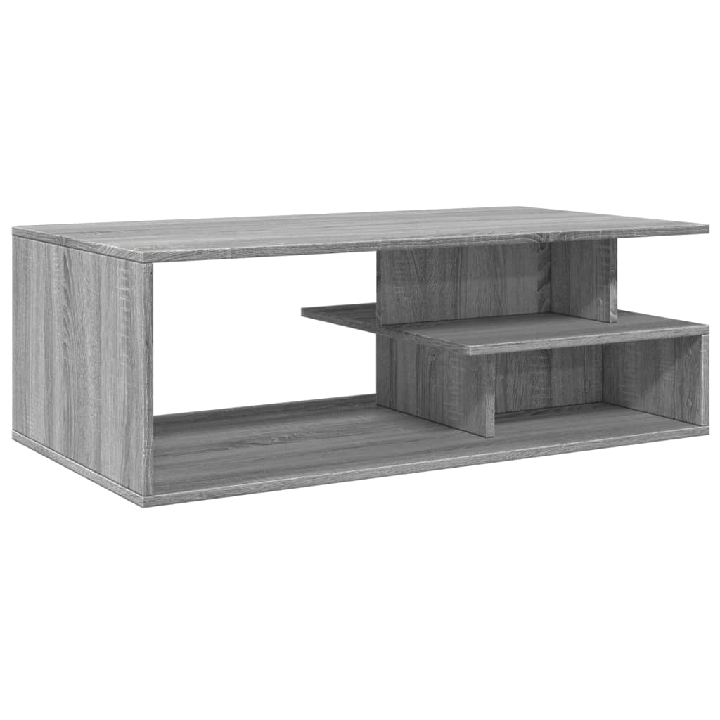 Salongbord Sofabord Sonoma Grå 102x55x35 cm