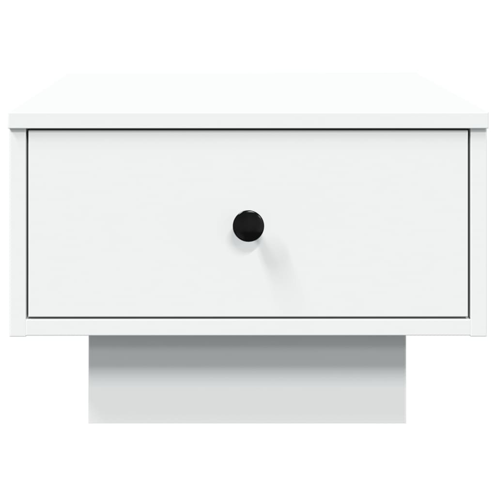 Salongbord Sofabord Hvit 60x45x31 cm