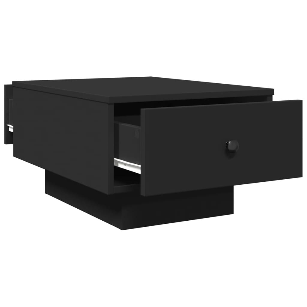 Salongbord Sofabord Svart 60x45x31 cm