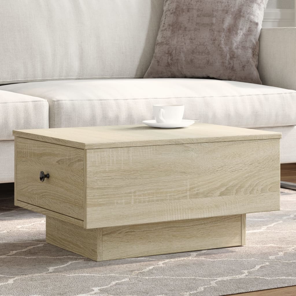 Salongbord Sofabord Sonoma Eik 60x45x31 cm