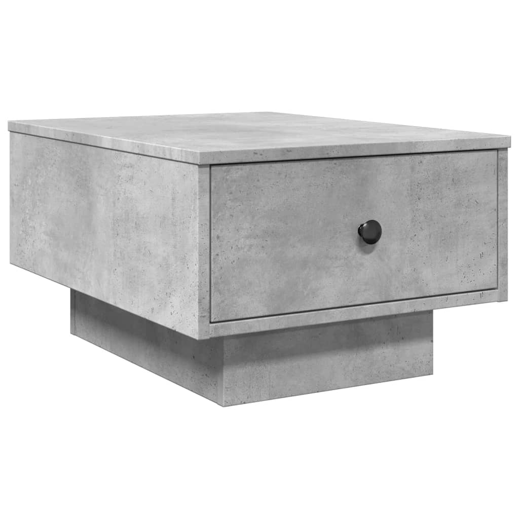 Salongbord Sofabord Betonggrå 60x45x31 cm