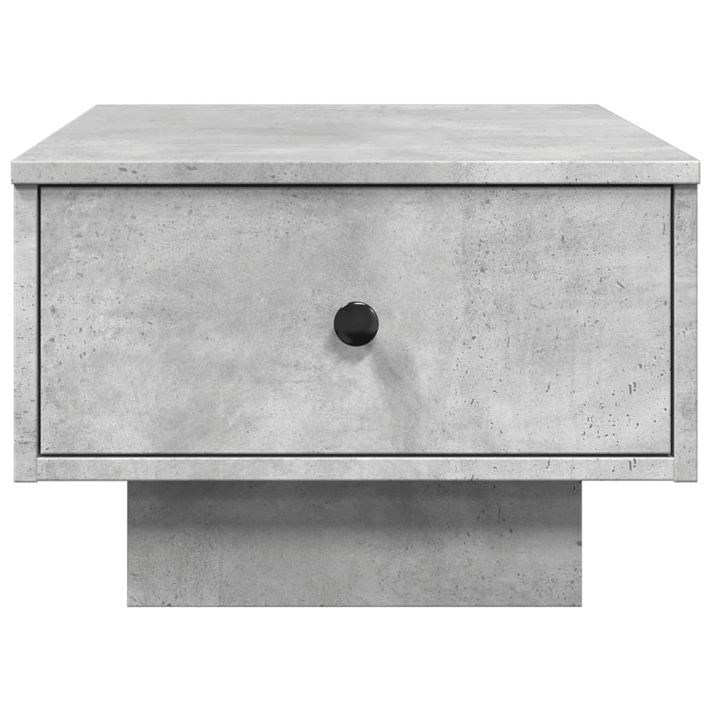 Salongbord Sofabord Betonggrå 60x45x31 cm