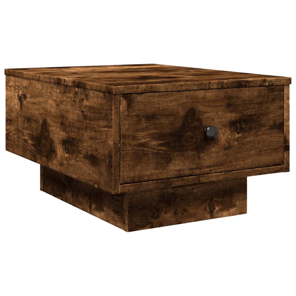 Salongbord Sofabord Røkt Eik 60x45x31 cm