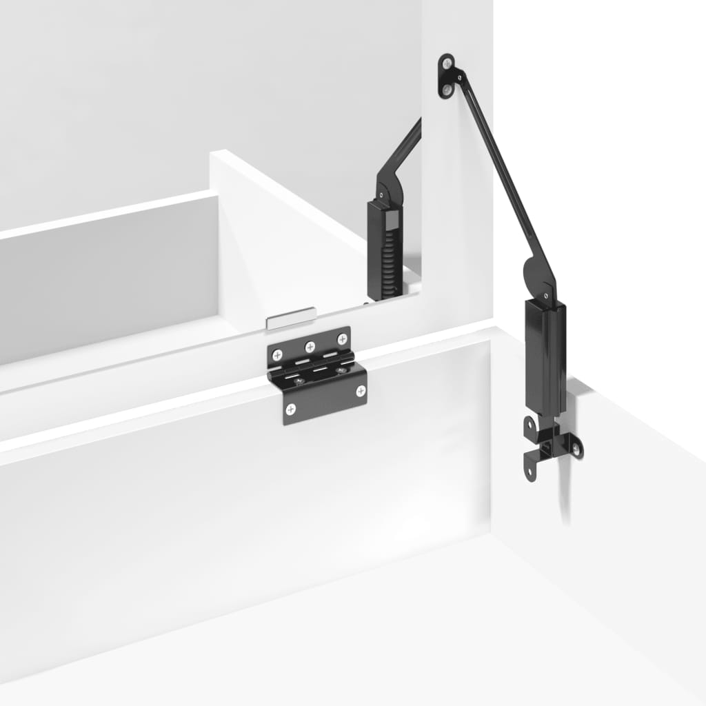 Sminkebord Hvit krakk 60x40x113,5 cm