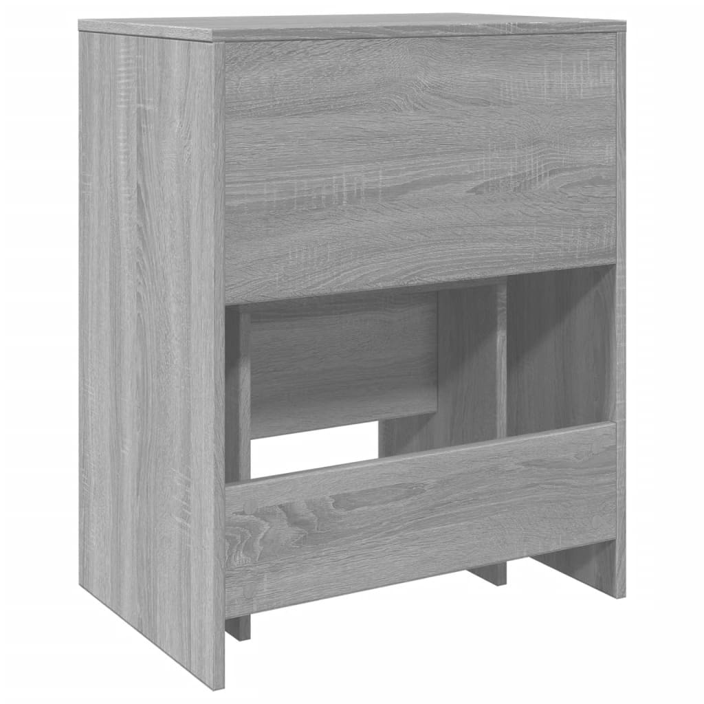 Sminkebord Sonoma Grå krakk 60x40x113,5 cm