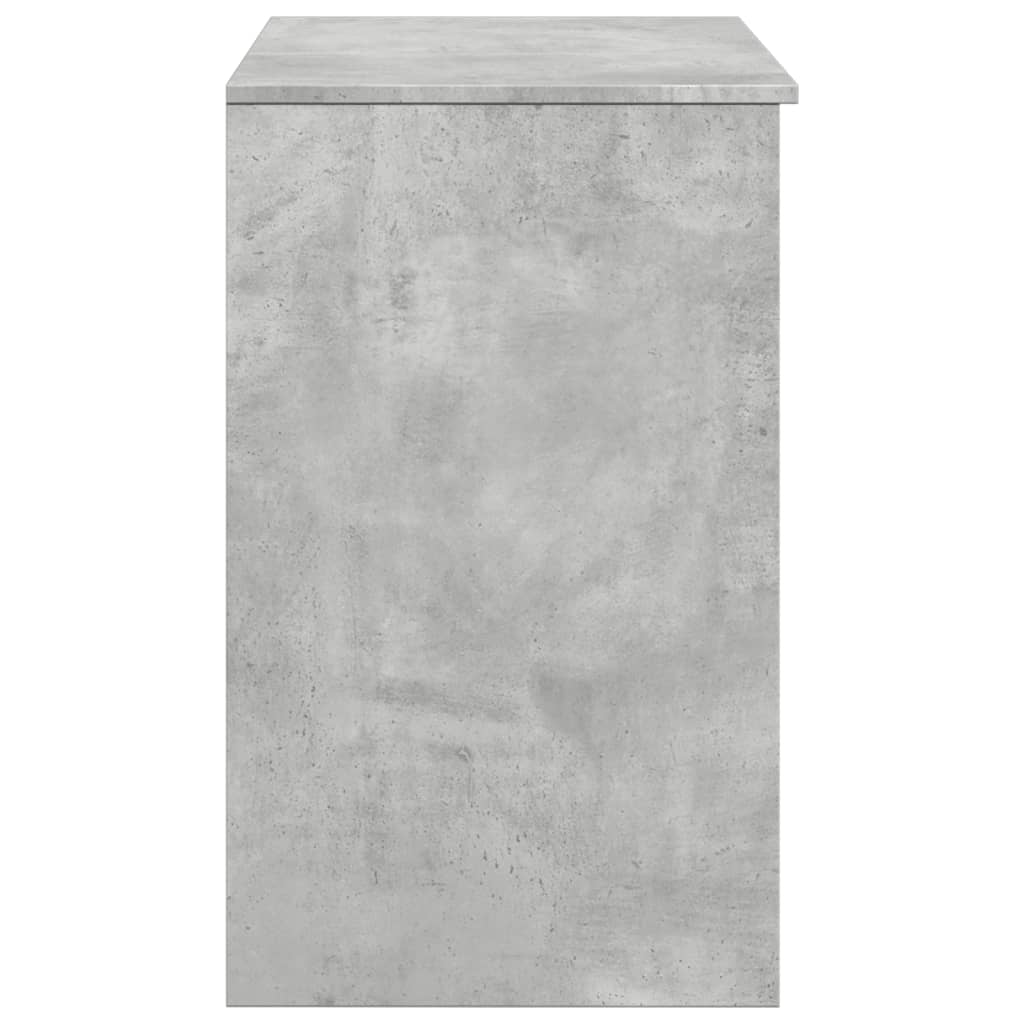 Sminkebord Betonggrå speil 73x46,5x120 cm